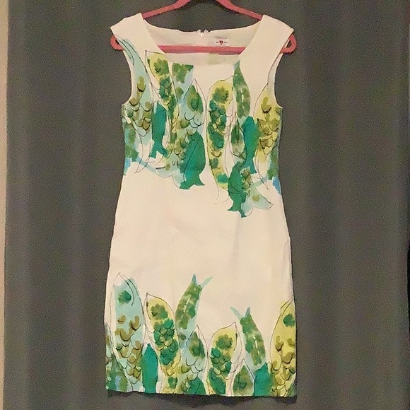 Anthropologie Dresses & Skirts - Anthropologie We love Vera watercolor fish print dress sz 4